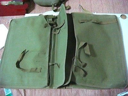 Chinese Green Canvas Military Surplus Style Messenger Bag/Bicycle Pannier