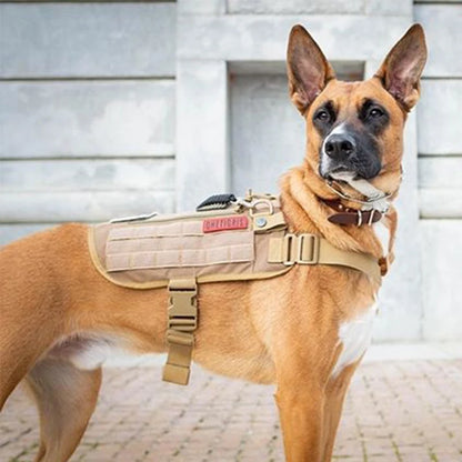OneTigris Dog Assistance Tactical Harness with MOLLE