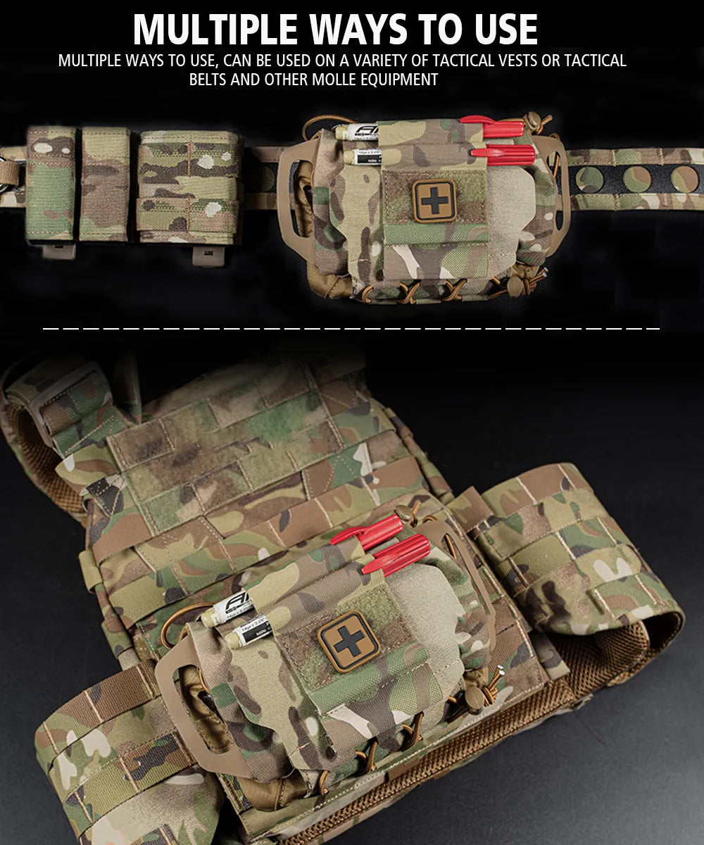 Rapid Deploy First Aid Carrier Pouch