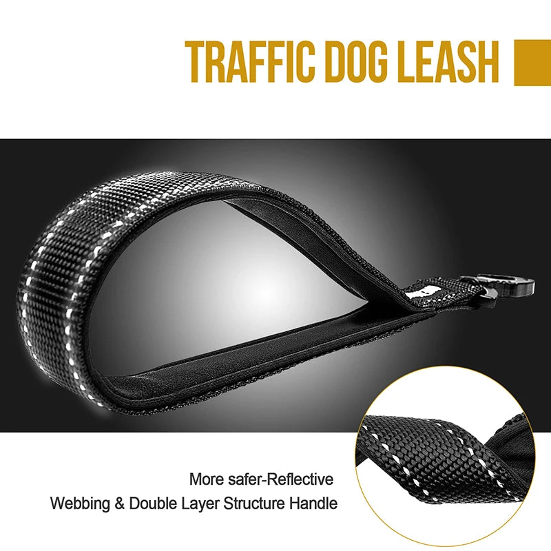 OneTigris Bolt Short Traffic Dog Leash 1 foot