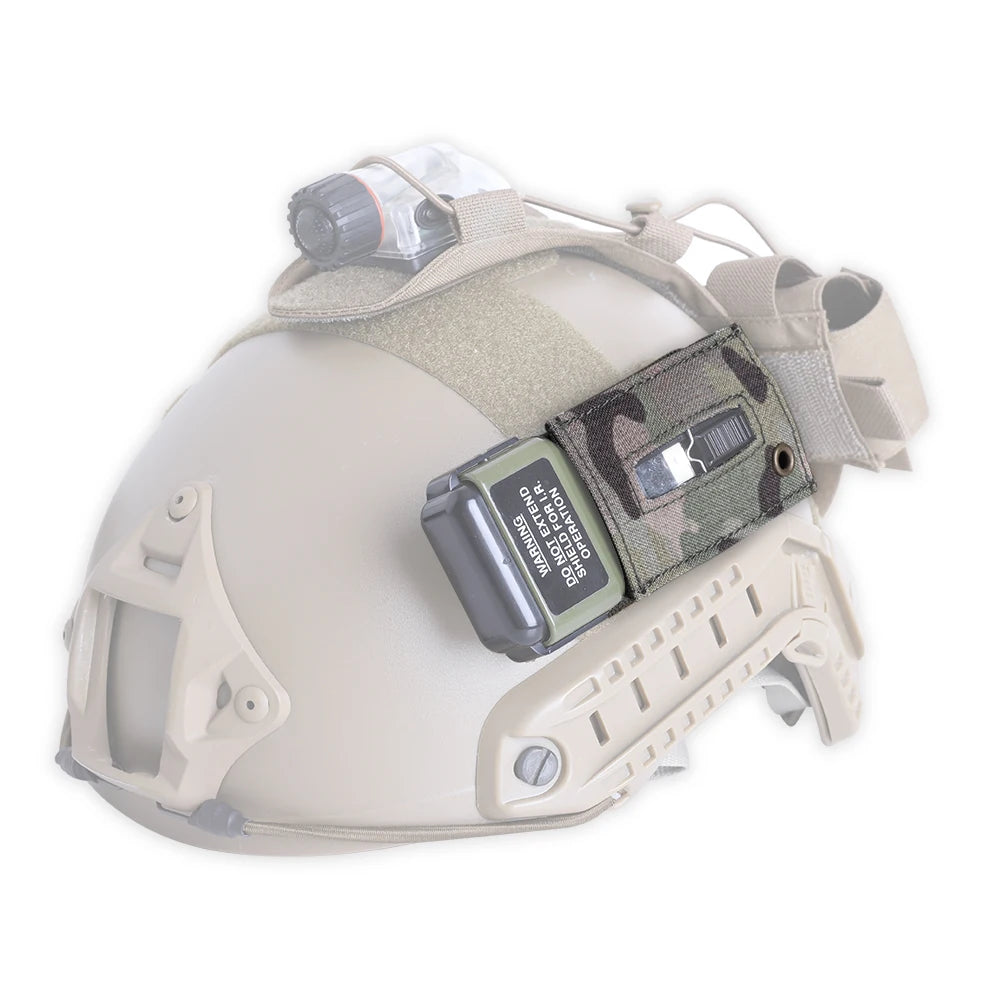 KRYDEX MS2000 Tactical Strobe Light Pouch For Helmets