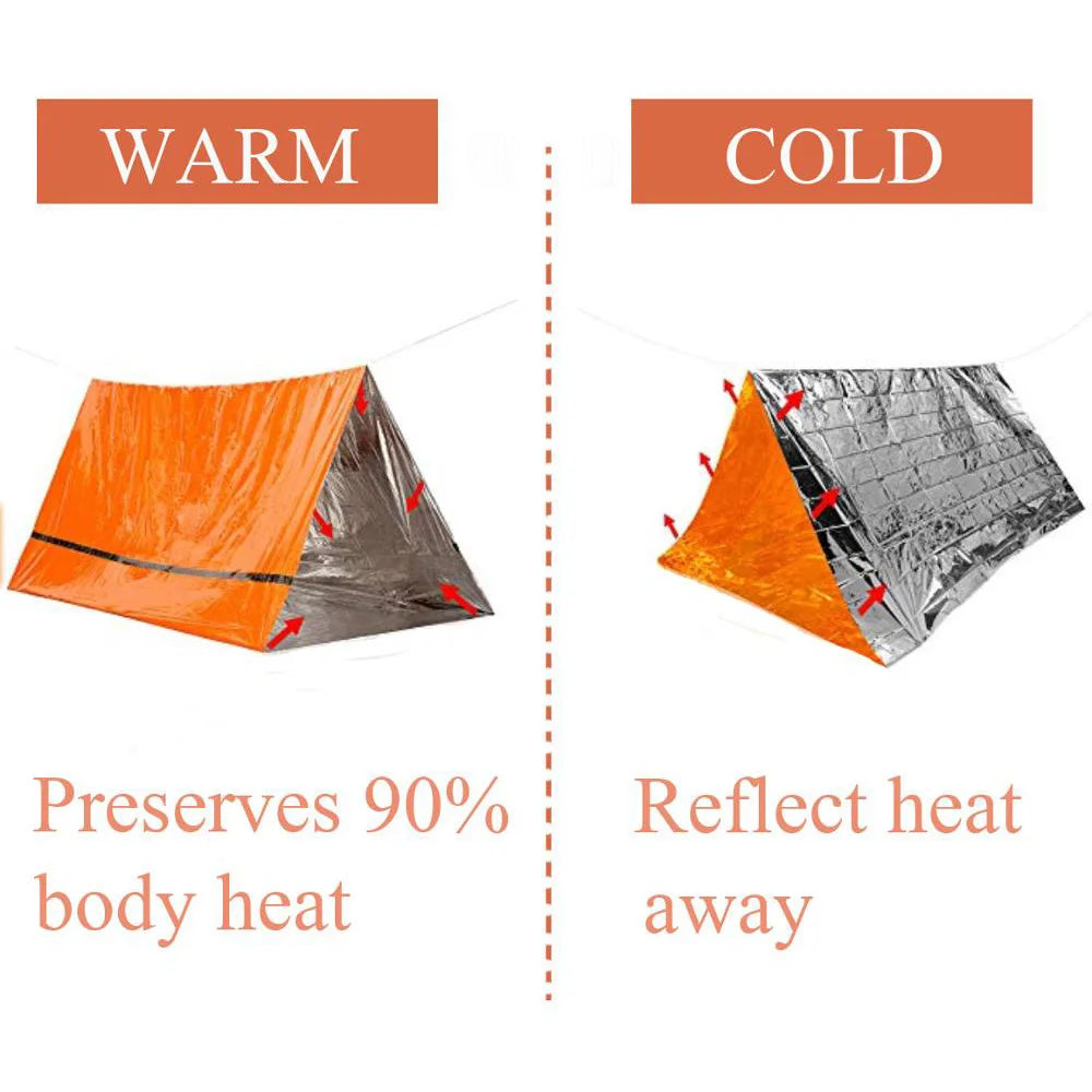 Bivvy Emergency Blanket Tent System
