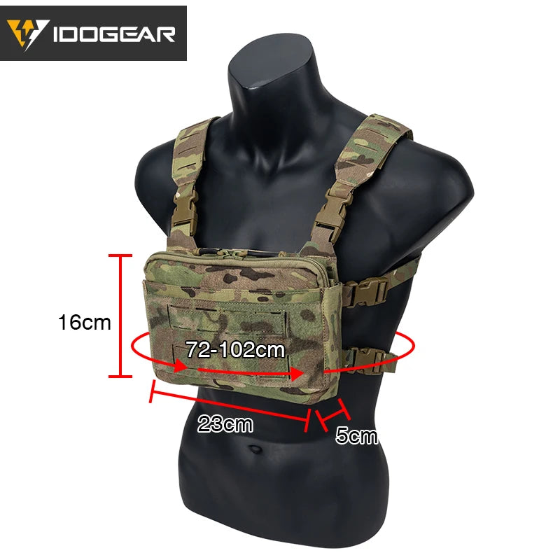 IDOGEAR KGR Tactical Chest Rig Vest Airsoft