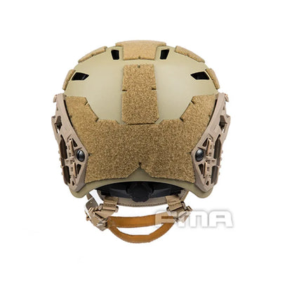 FMA Tactical Caiman Helmet w/ NVG Shroud Rail for Airsoft