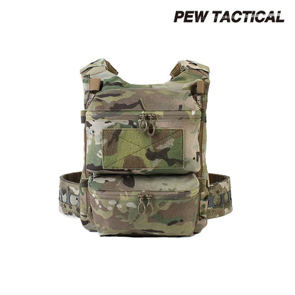 Pew Tactical Ferro Style Back Panel Double Pouch for Pewtac Fcpc V5